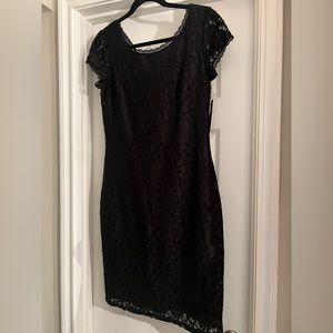 NWT Laundry by Shelli Segal Lace Dress, Size 8